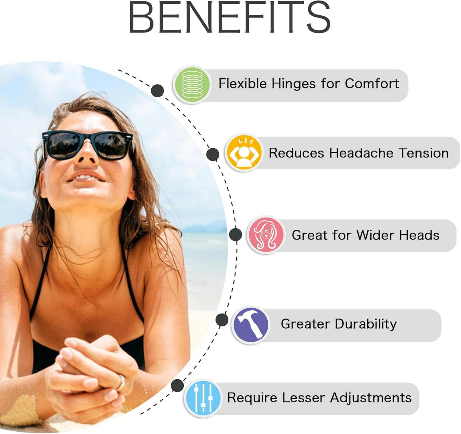 Dwenarry Retro Black Sunglasses Pack of 12 for Men Women