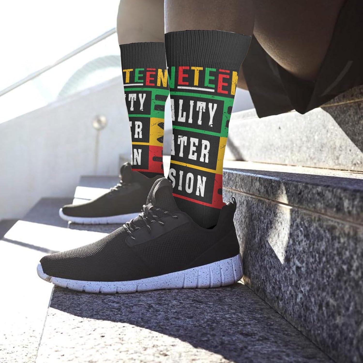 Equalitys Is Greater Than Division Math Socks for Boys
