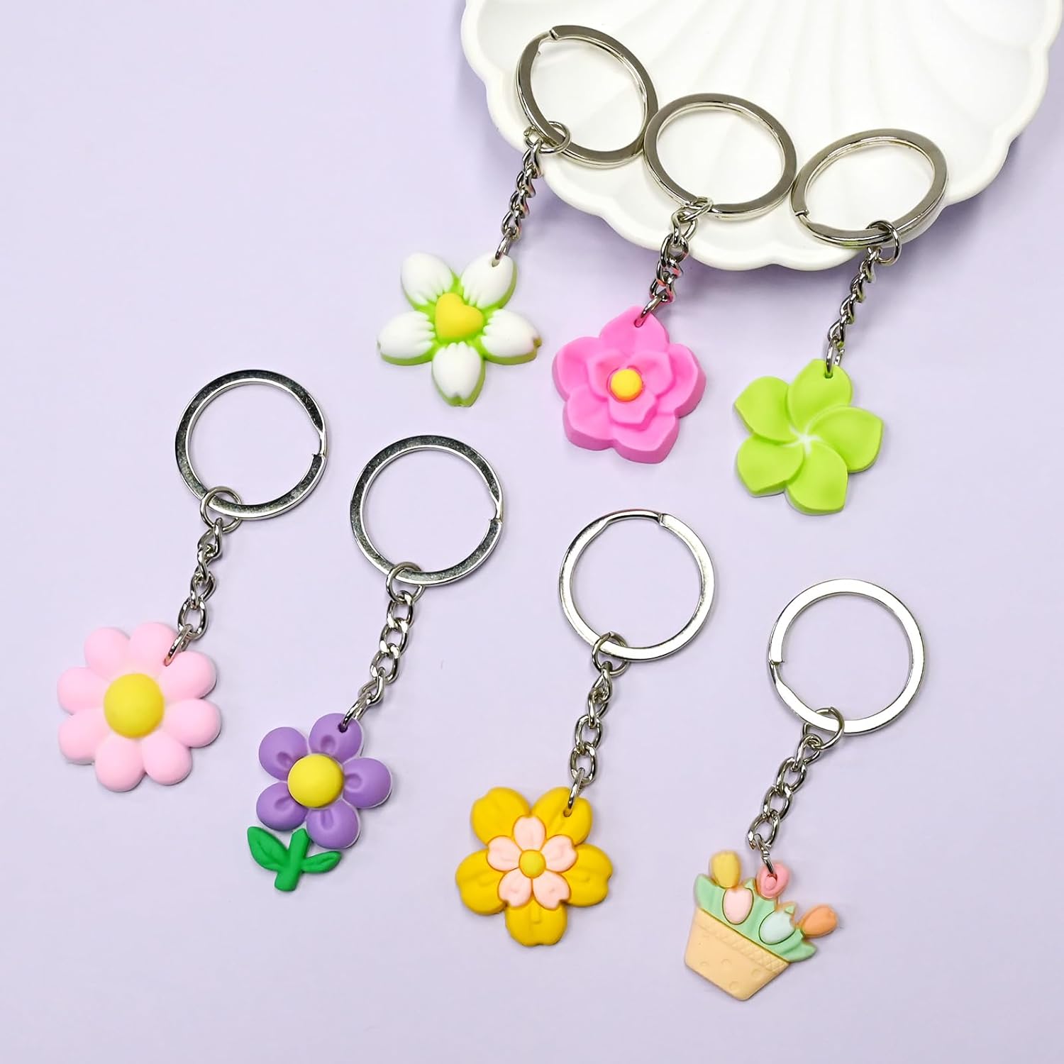 Cute Keychains Bulk for Girls Backpack Decor