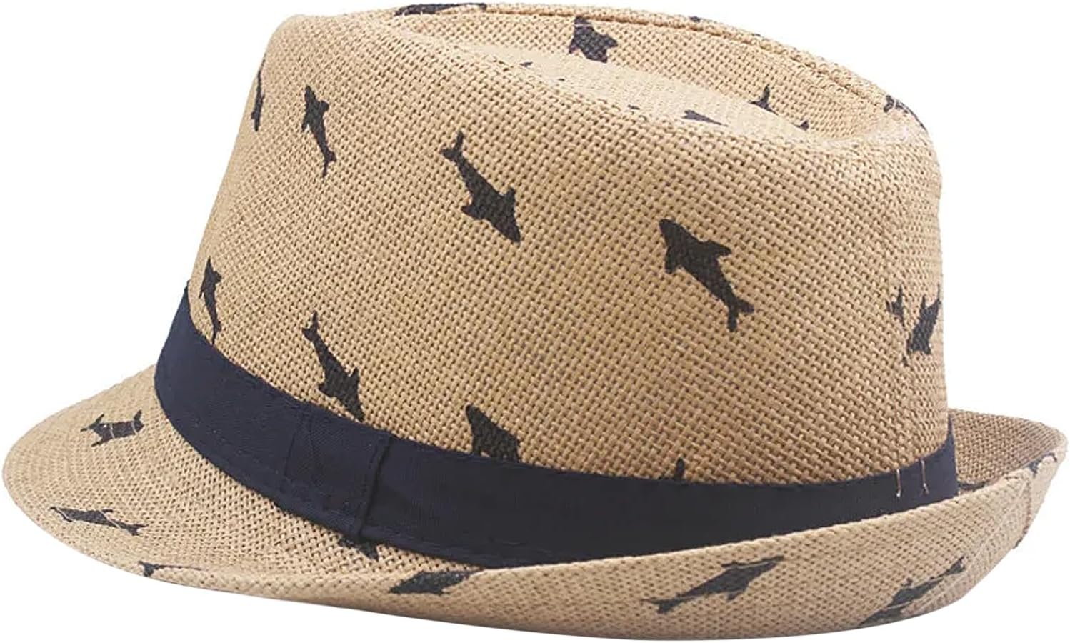 Summer Fedora Hat for Kids 4-8 Years