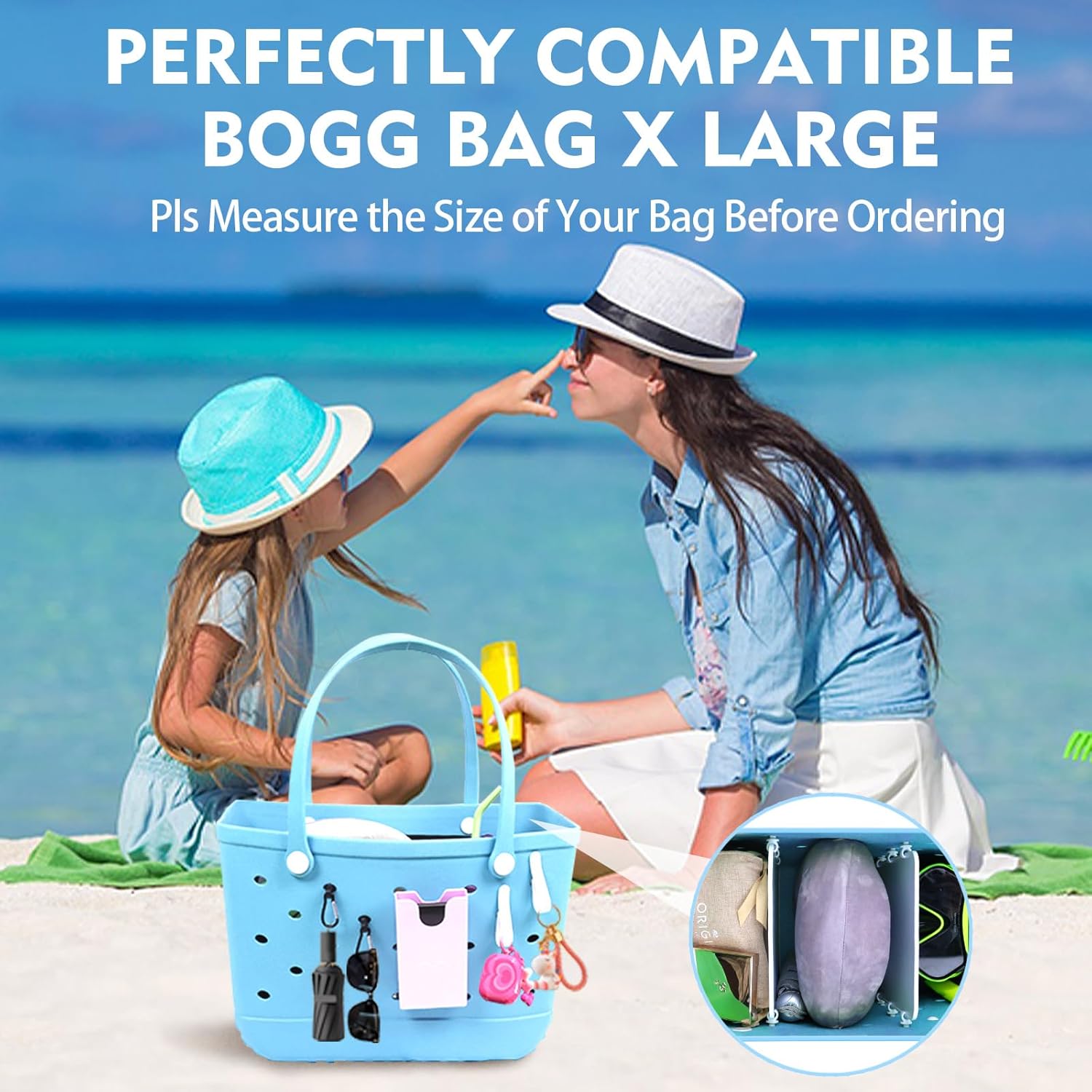 7Pcs Divider Tray Set for X-Large Bogg Bag