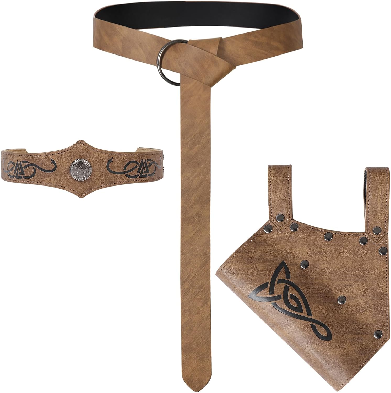 3PCS Renaissance Accessories Set for Medieval Halloween Cosplay 1