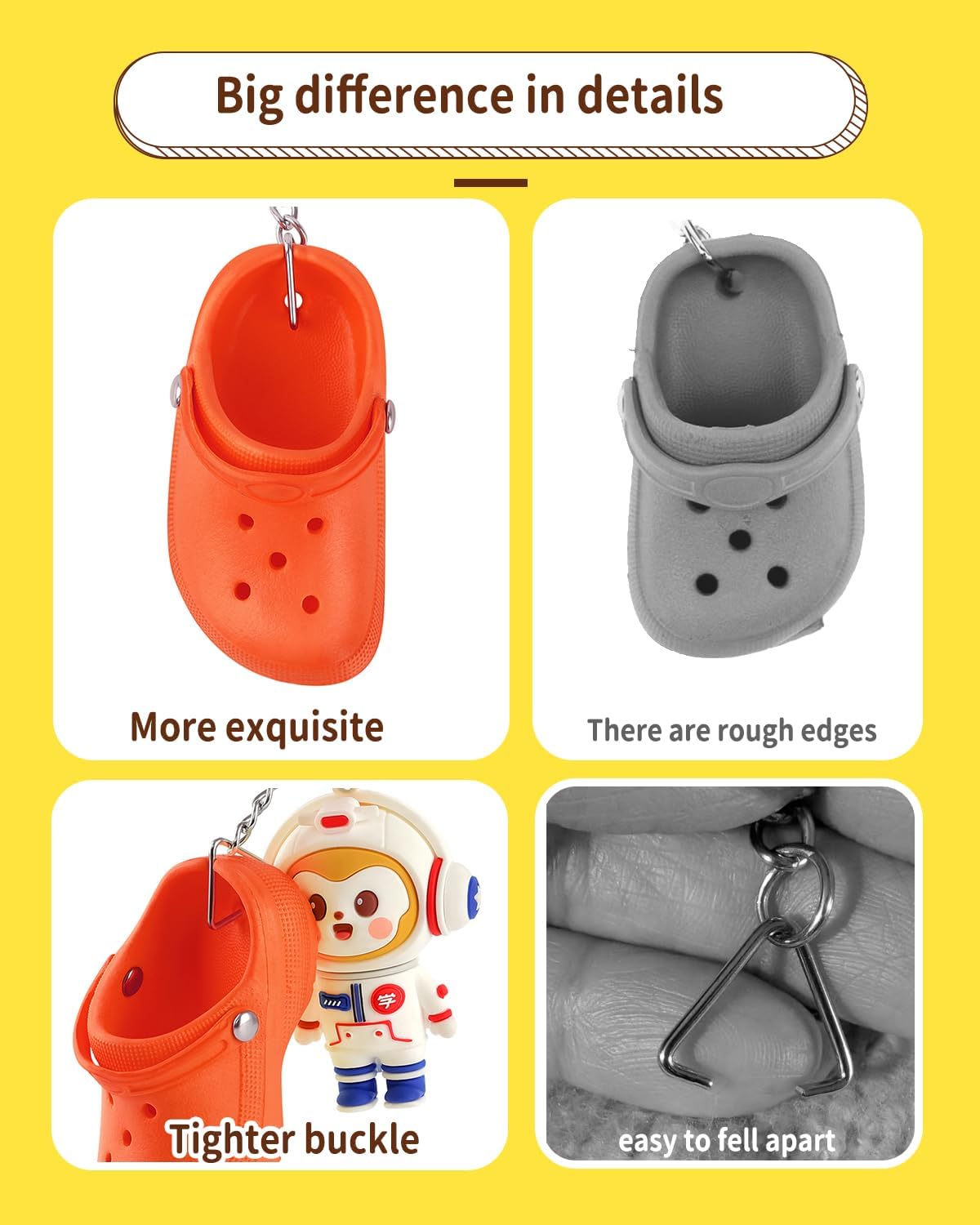 Cute Shoe Keychains Bulk for Women Men Kids Party Favors