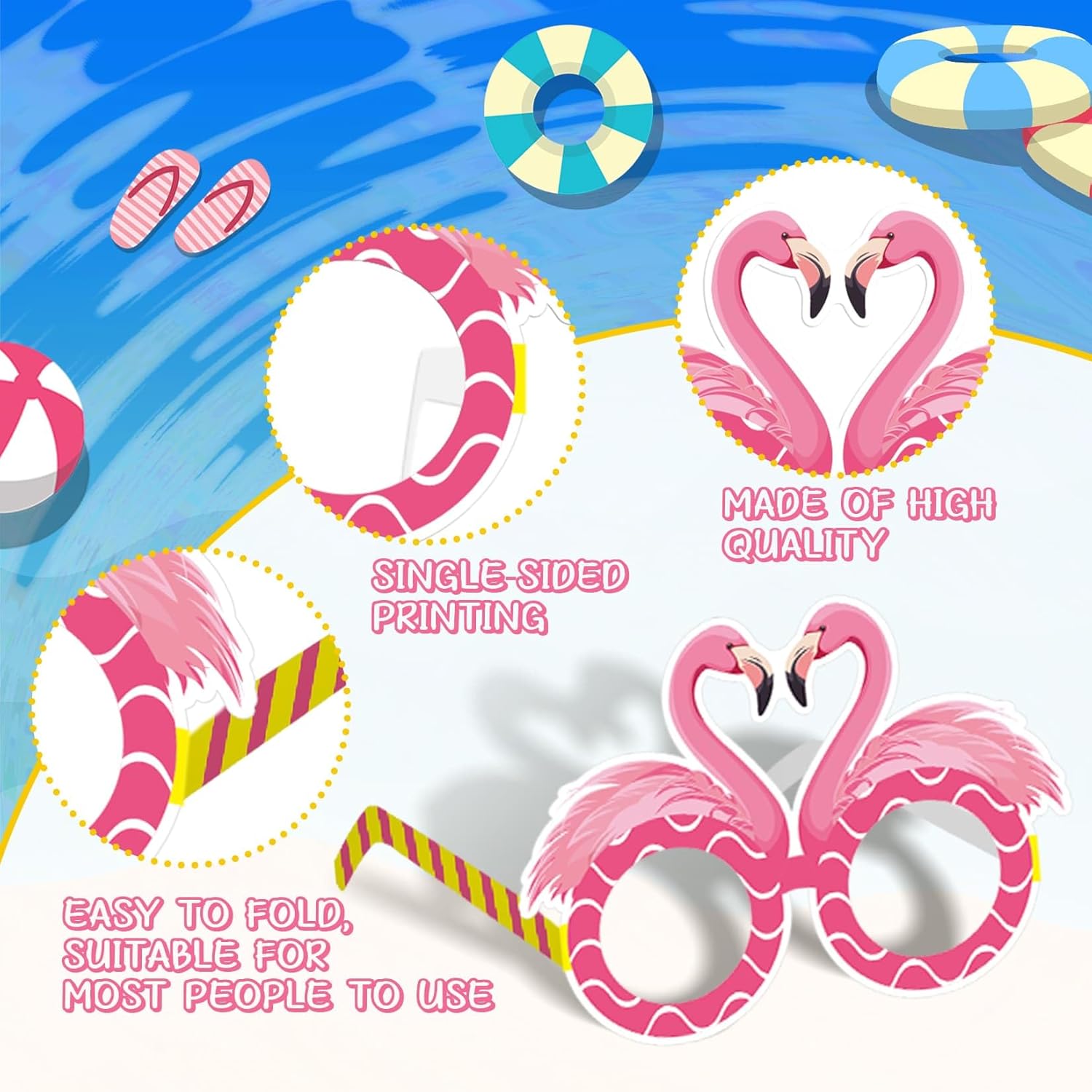 12 Pack Luau Party Sunglasses Hawaiian Style