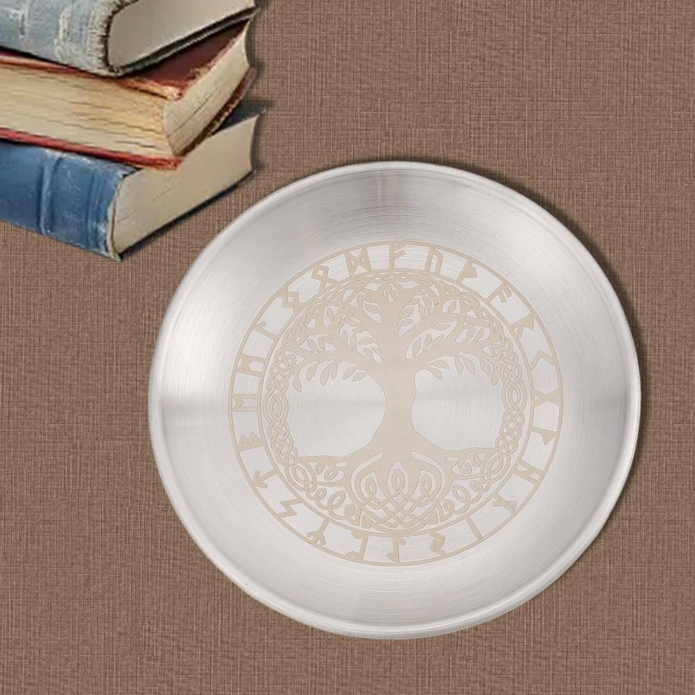 Tree of Life Altar Plate Jewelry Dish for Meditation and Incense