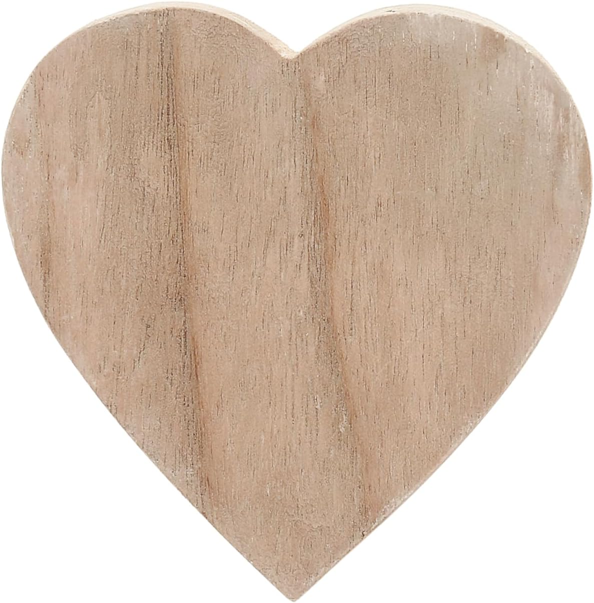 Love You Mom Heart-Shaped Paulownia Wood Keepsake Dish