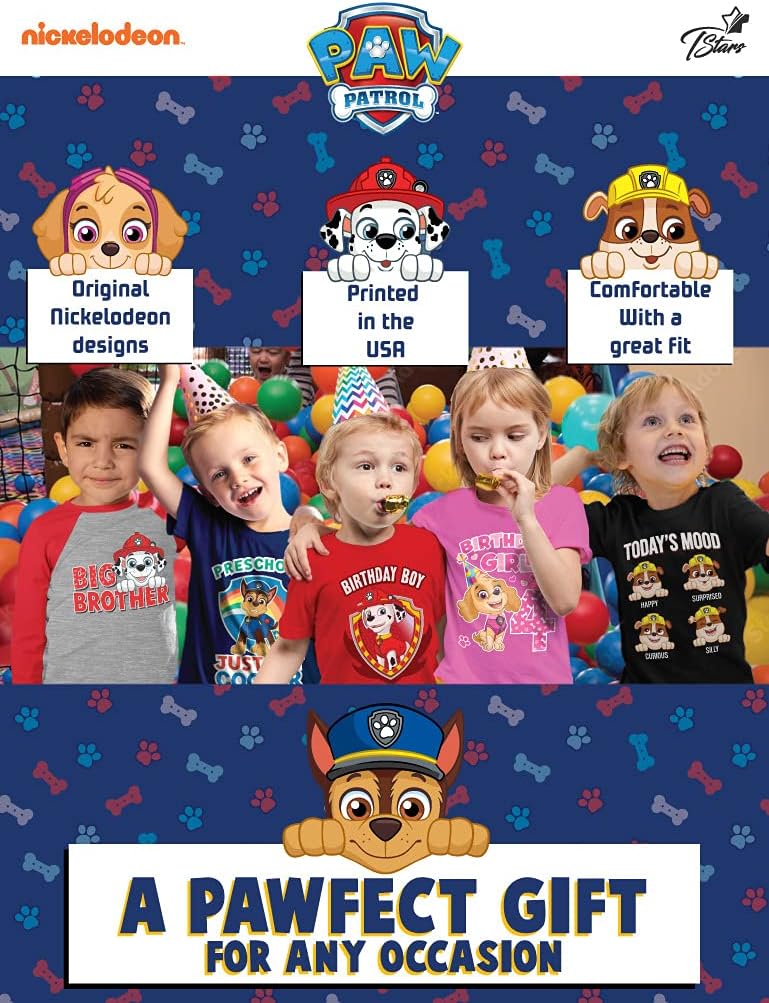 Skye Paw Patrol 4th Birthday Tee for 4 Year Old Girl
