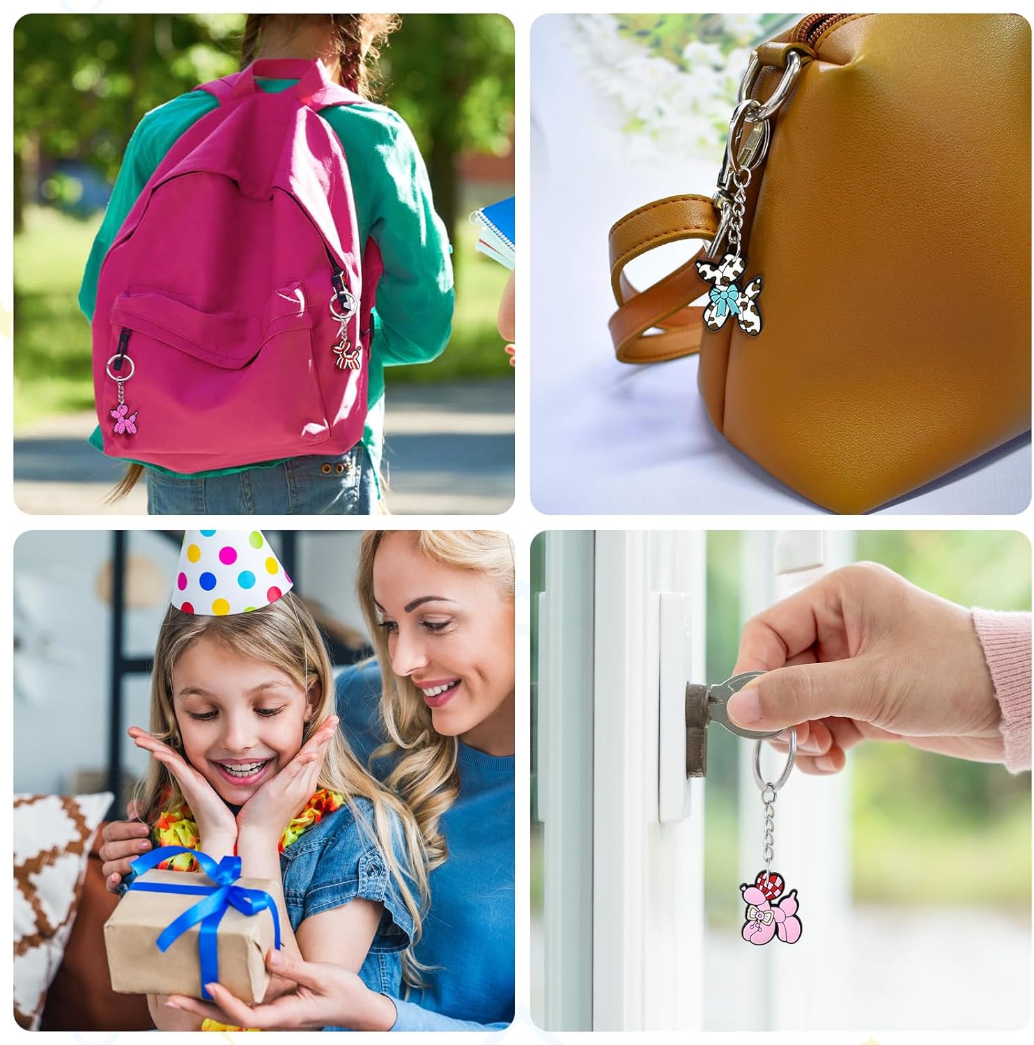 Pabucle Cute Keychain Bulk 30pcs Keychains