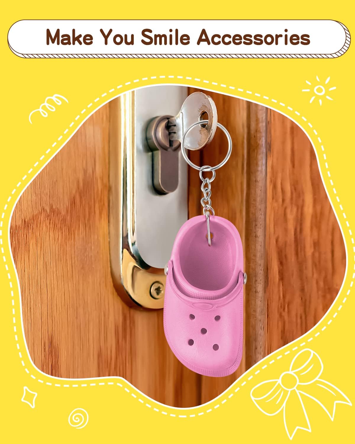 Cute Shoe Keychains Bulk for Women Men Kids Party Favors