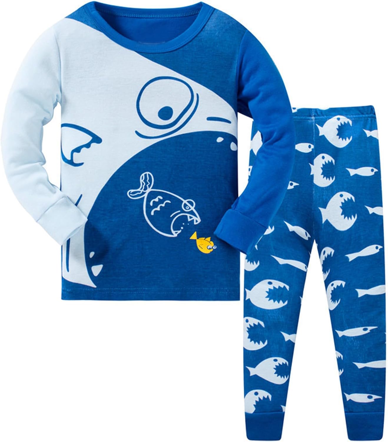 Christmas Toddler Boys Pajamas Set with Animal Print