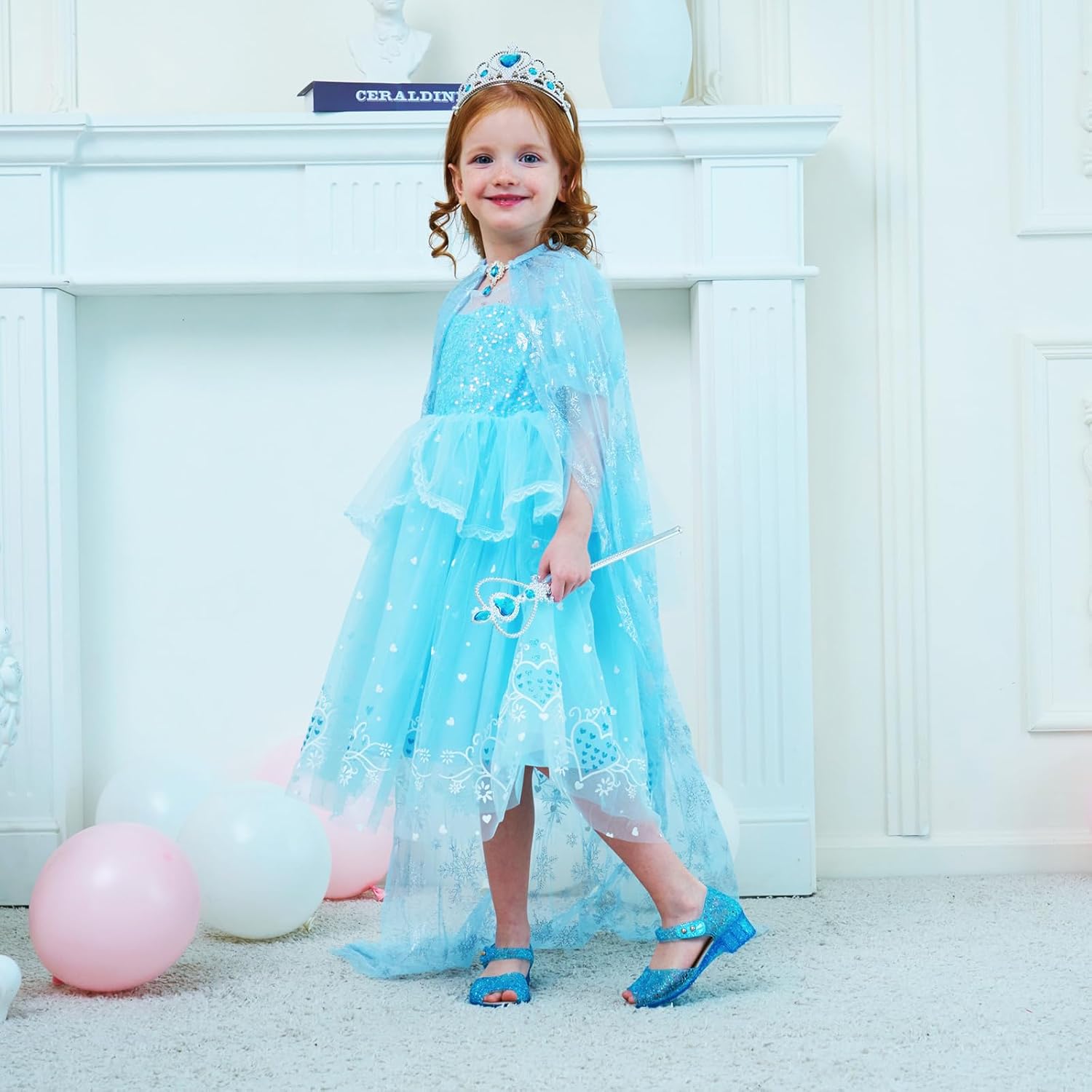 HaHaGuu Princess Jelly Flats Shoes for Girls