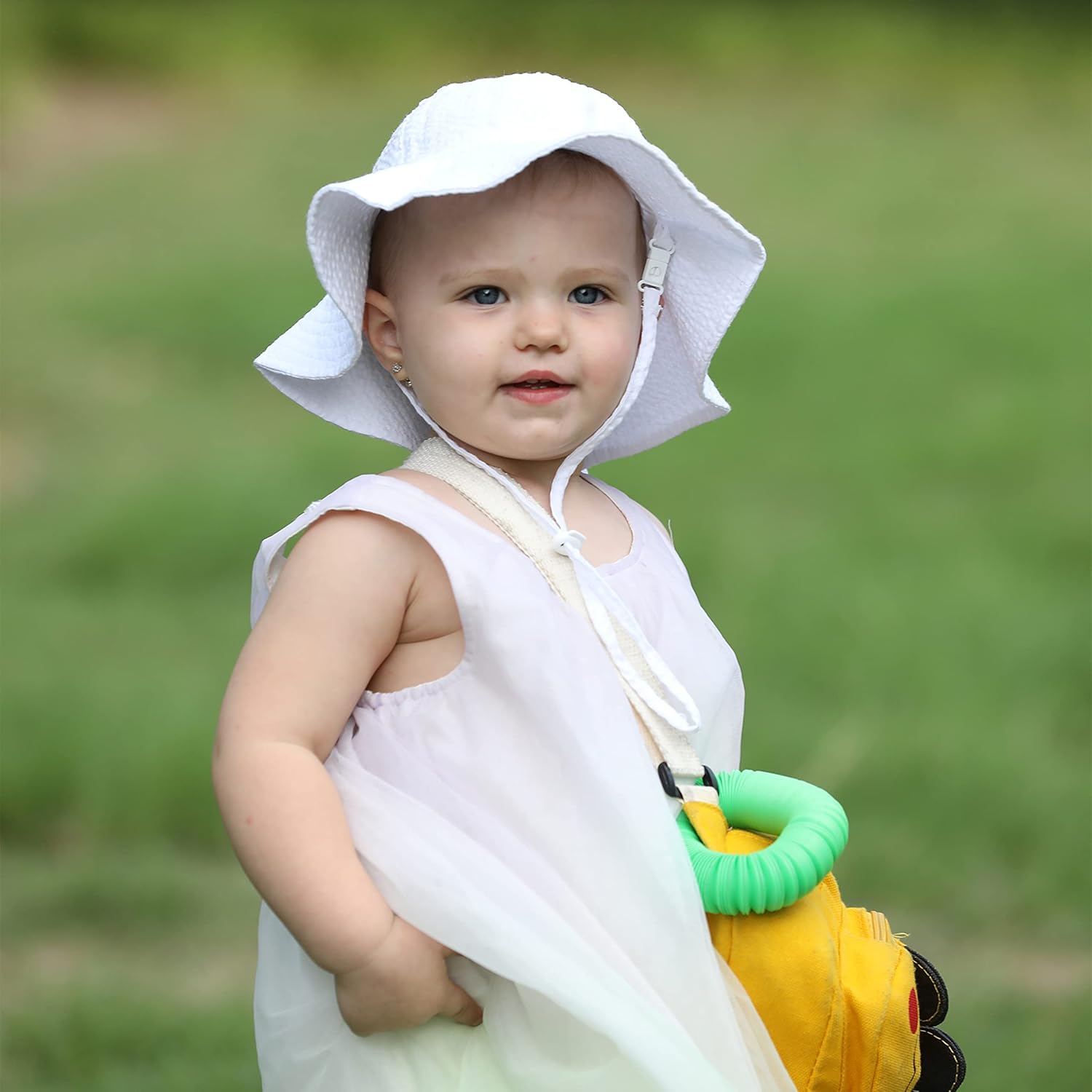 Baby Toddler UPF 50 Seersucker Bucket Hat