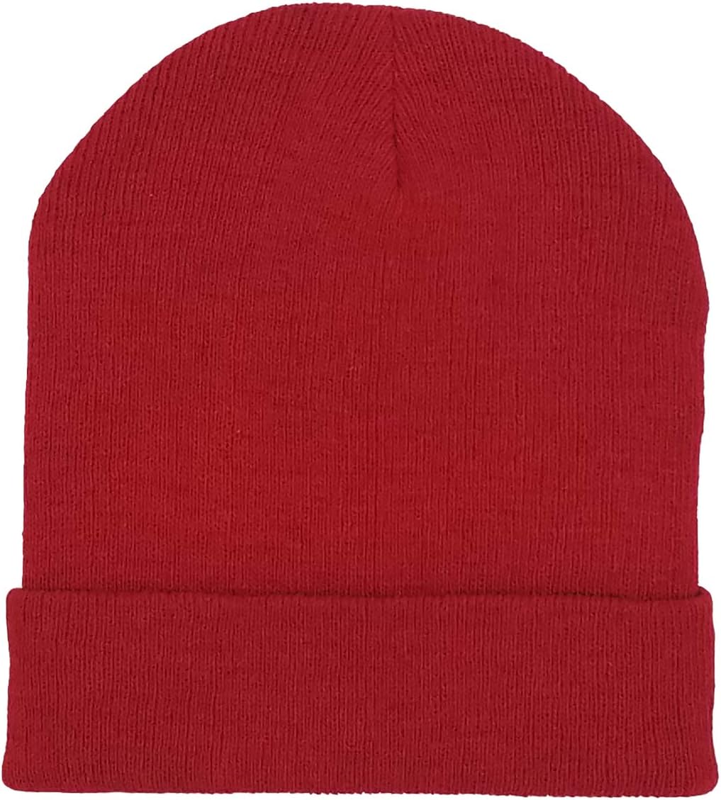 48 Pack Kids Winter Beanies Warm Hats for Boys Girls
