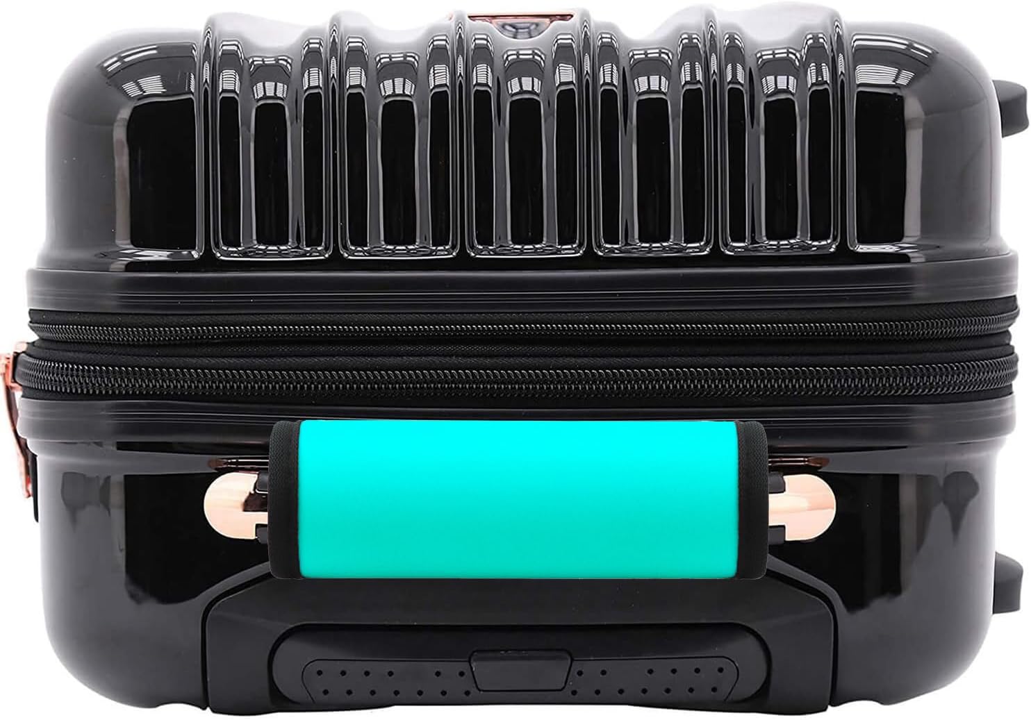 BAGSWEET Luggage Handle Wrap 6 Pack - Aqua