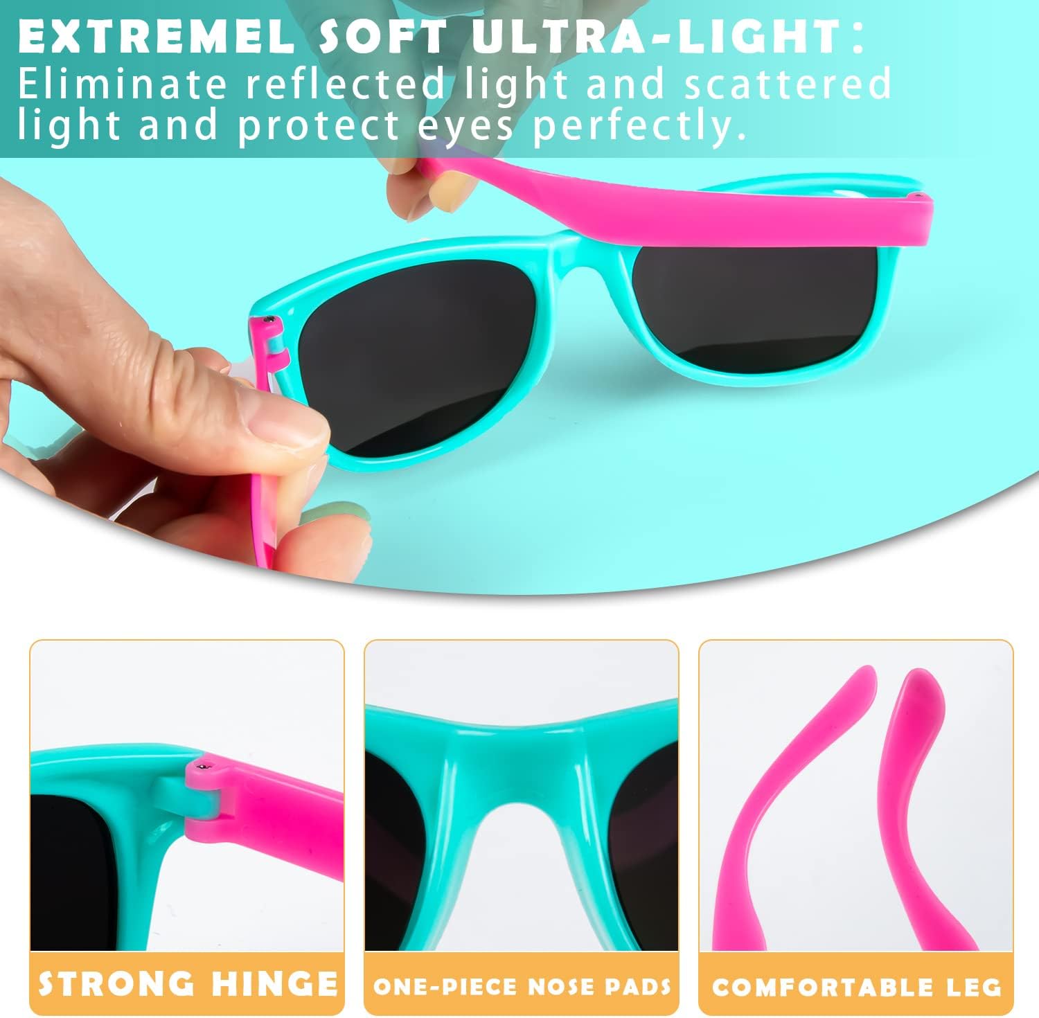 24 Pack Kids Sunglasses with UV400 Protection