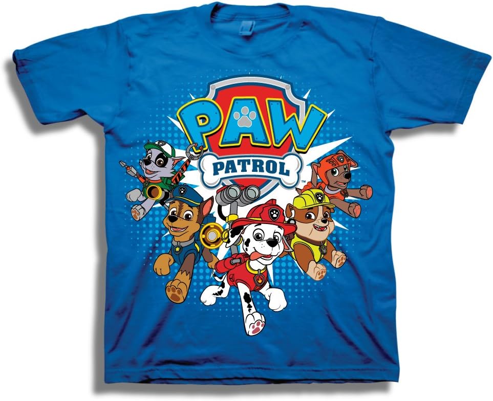 Paw Patrol Boys Short Sleeve T-Shirt