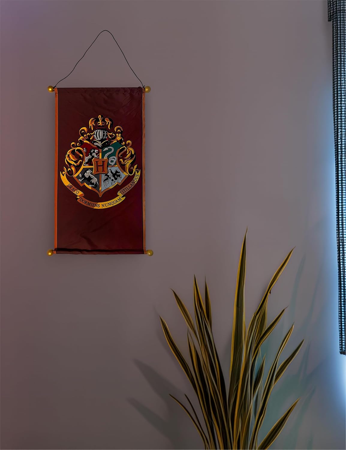Rubies Harry Potter Hogwarts Crest Banner
