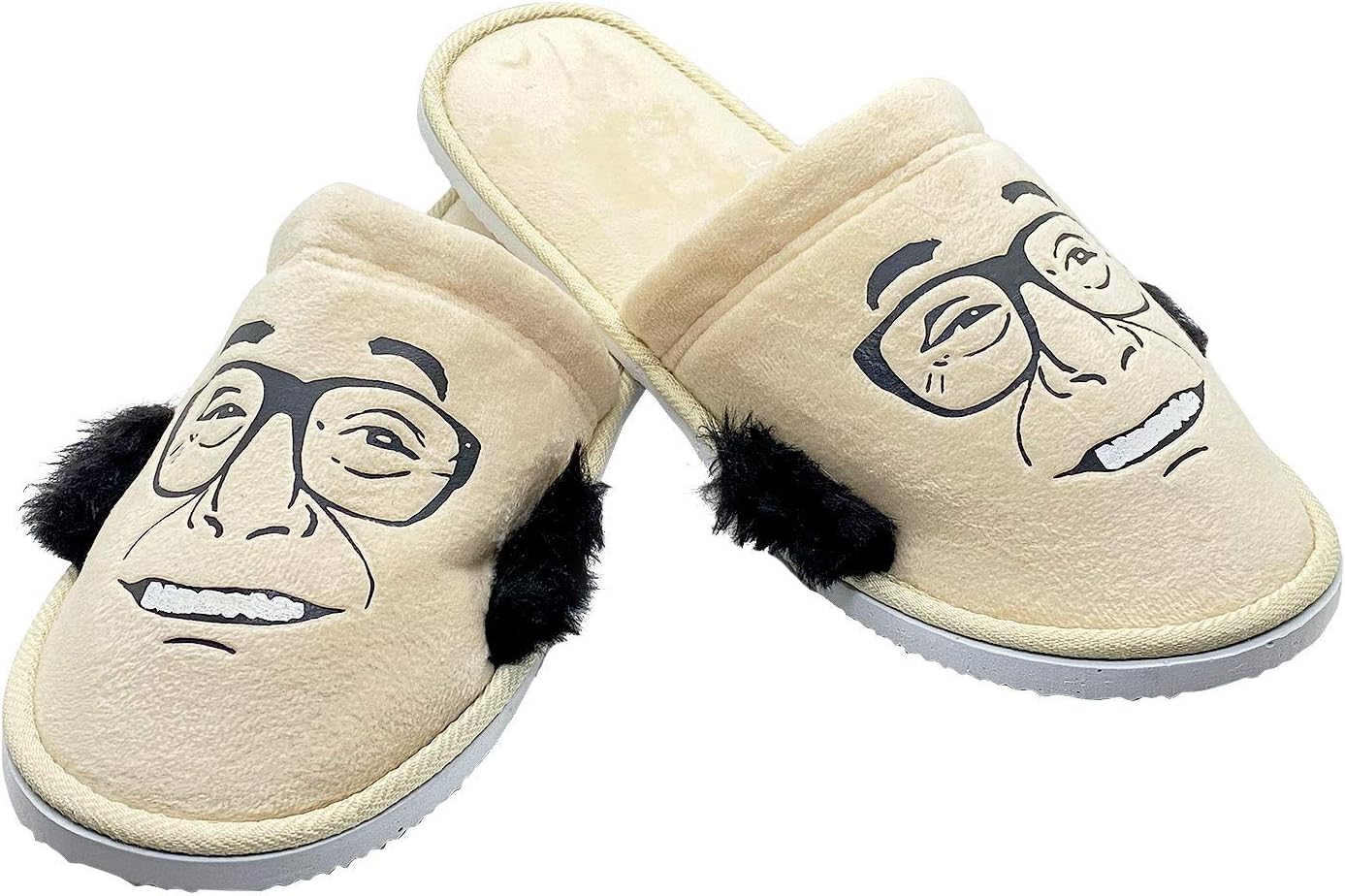 Fat Uncle Danny DeFeetos Funny Slippers for Men