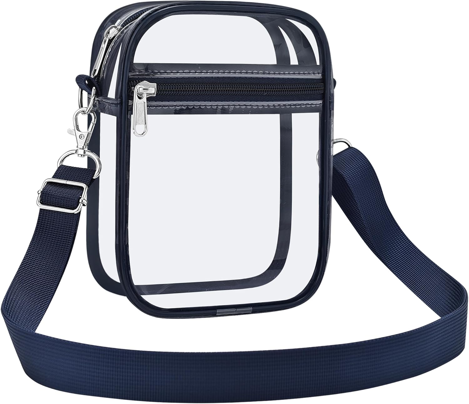 USPECLARE Clear Purse Stadium Approved Crossbody Bag for Men and Women 1
