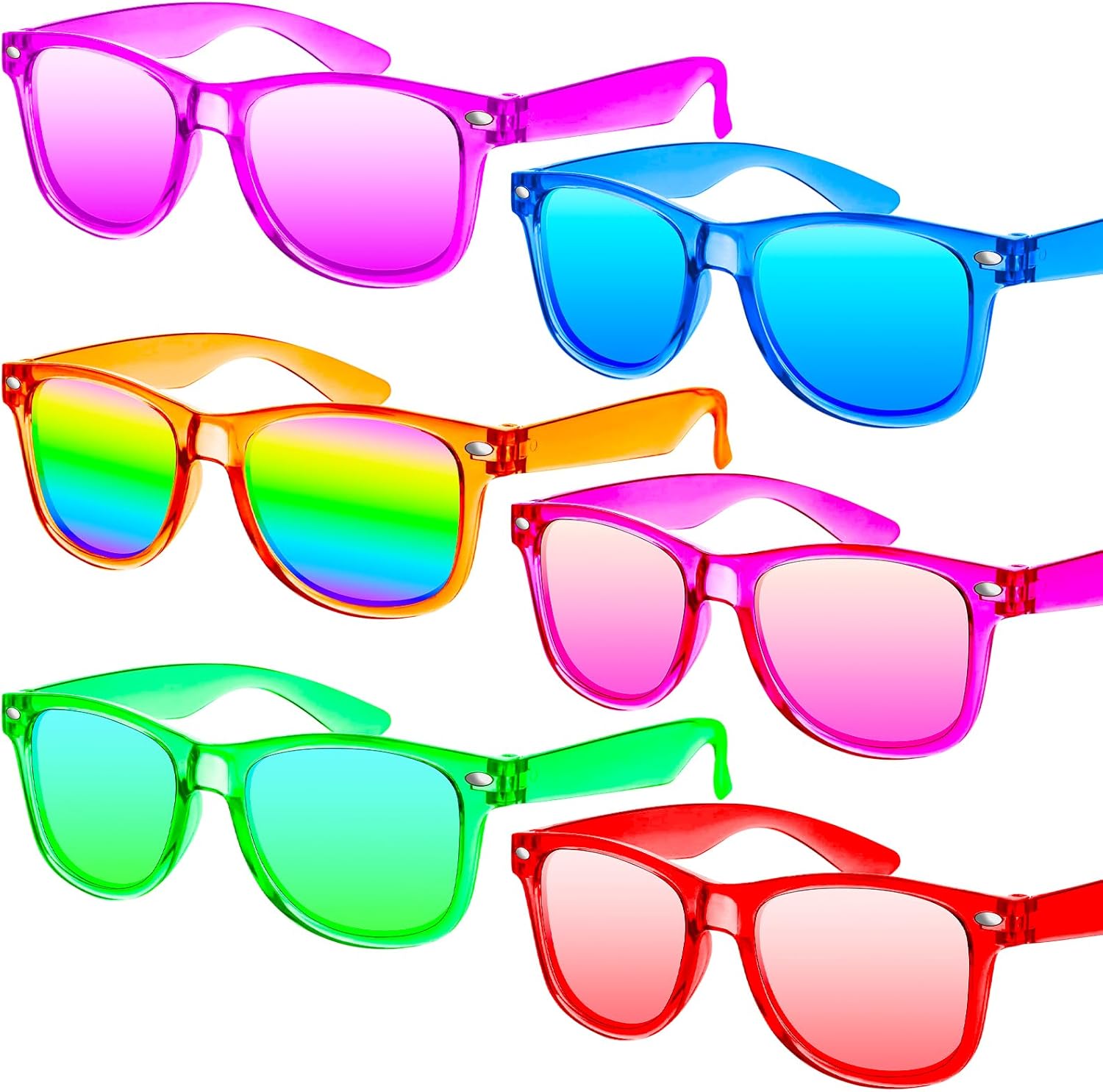 Kids Sunglasses 6 Pack UV400 Protection
