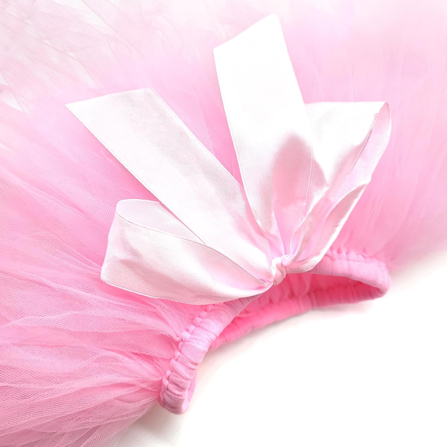 Medsuo Newborn Tutu Skirt and Pink Flower Headband