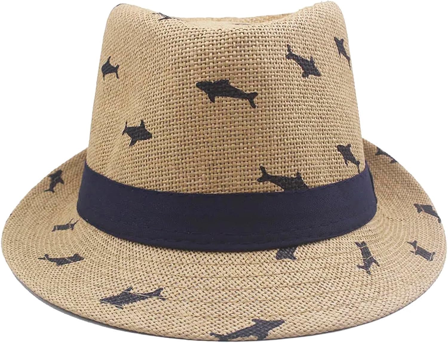 Summer Fedora Hat for Kids 4-8 Years