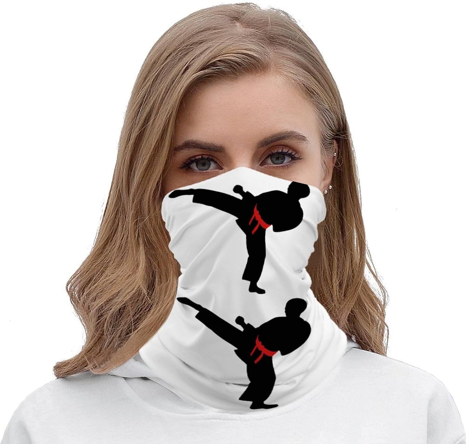 LLUTSNTH Neck Gaiter Face Mask Scarf for Men Women