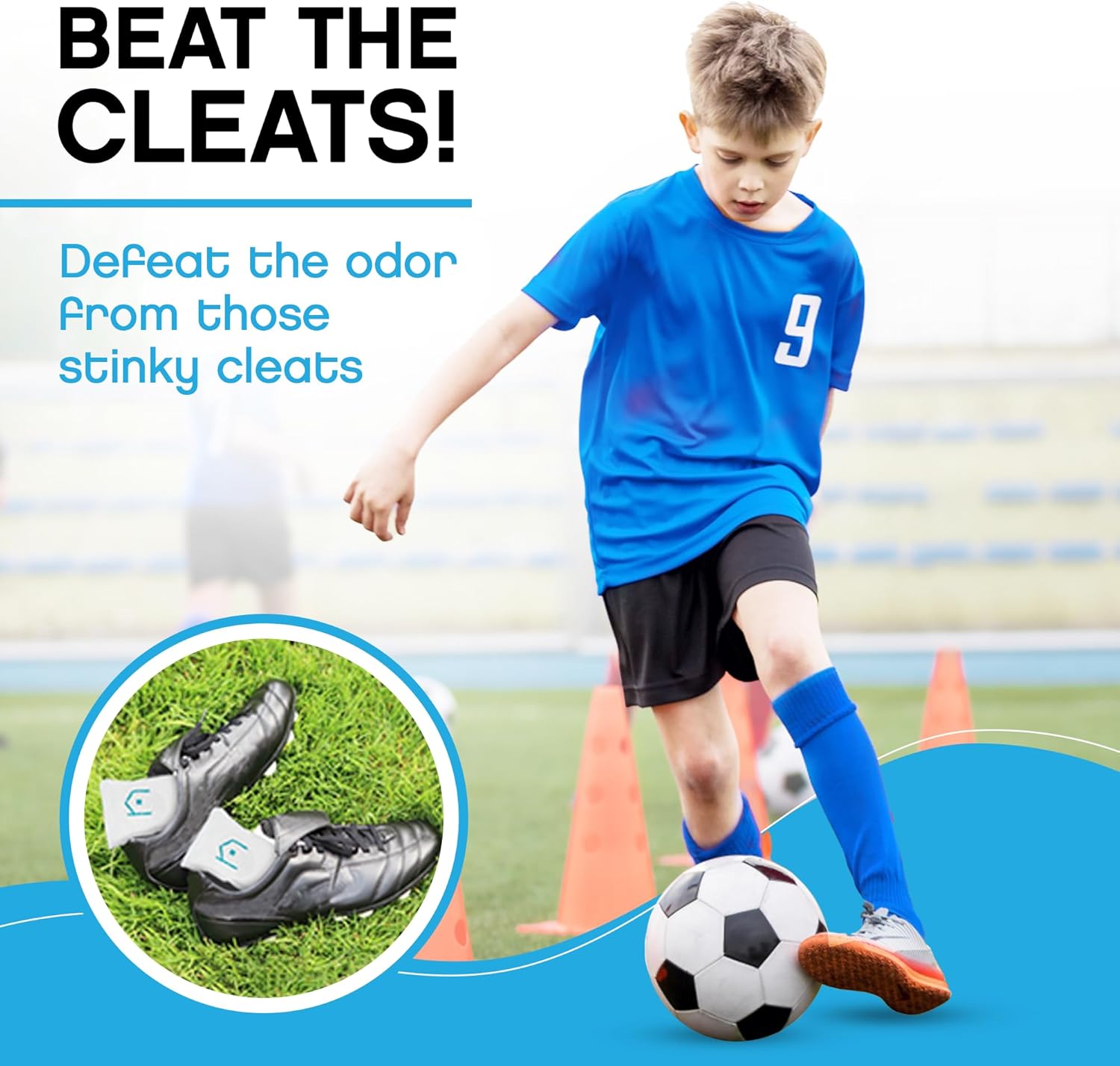 NonScents Shoe Deodorizer 2-Pack Odor Eliminator