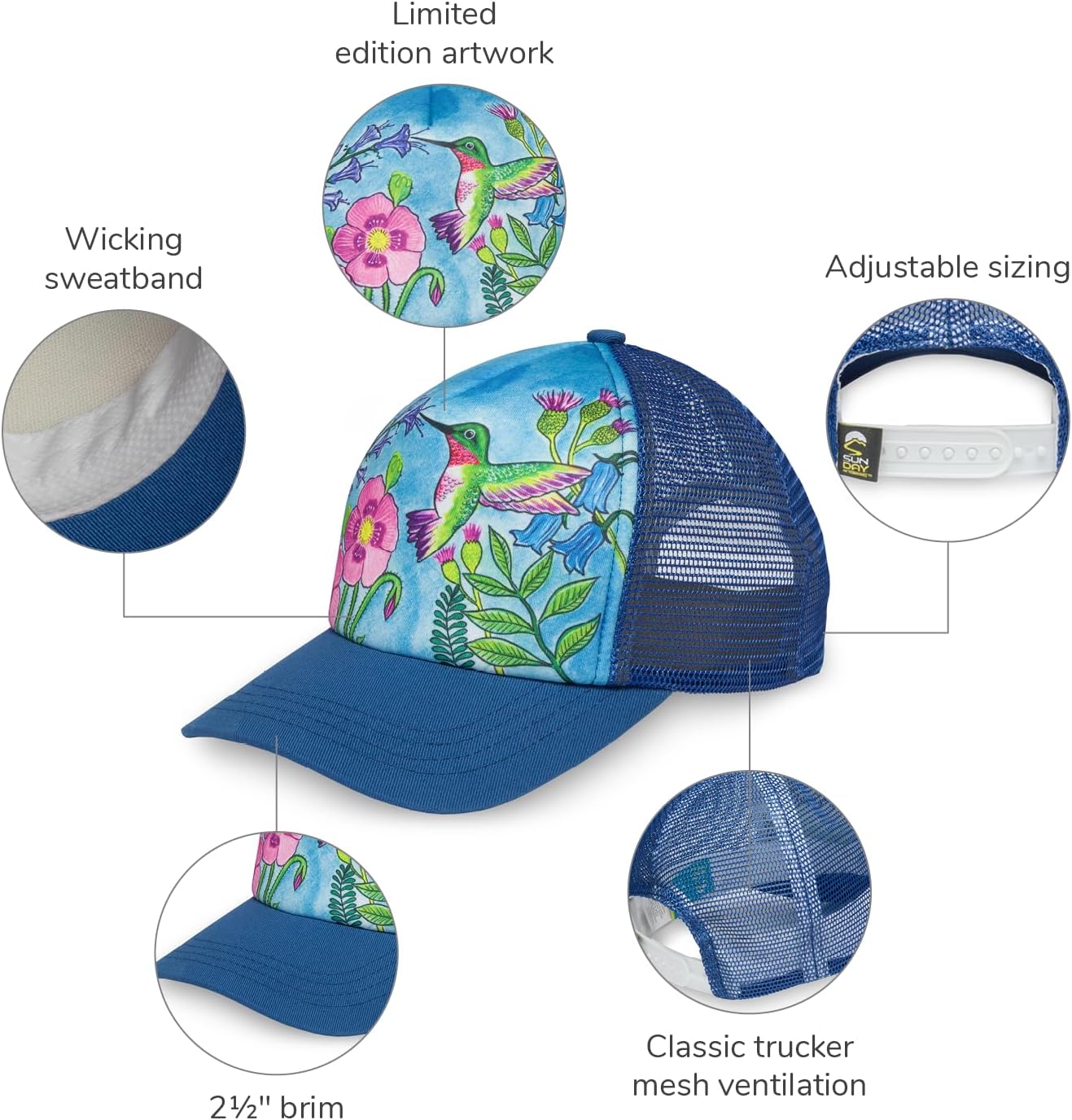 Sunday Afternoons Kids Artist Series Trucker 1