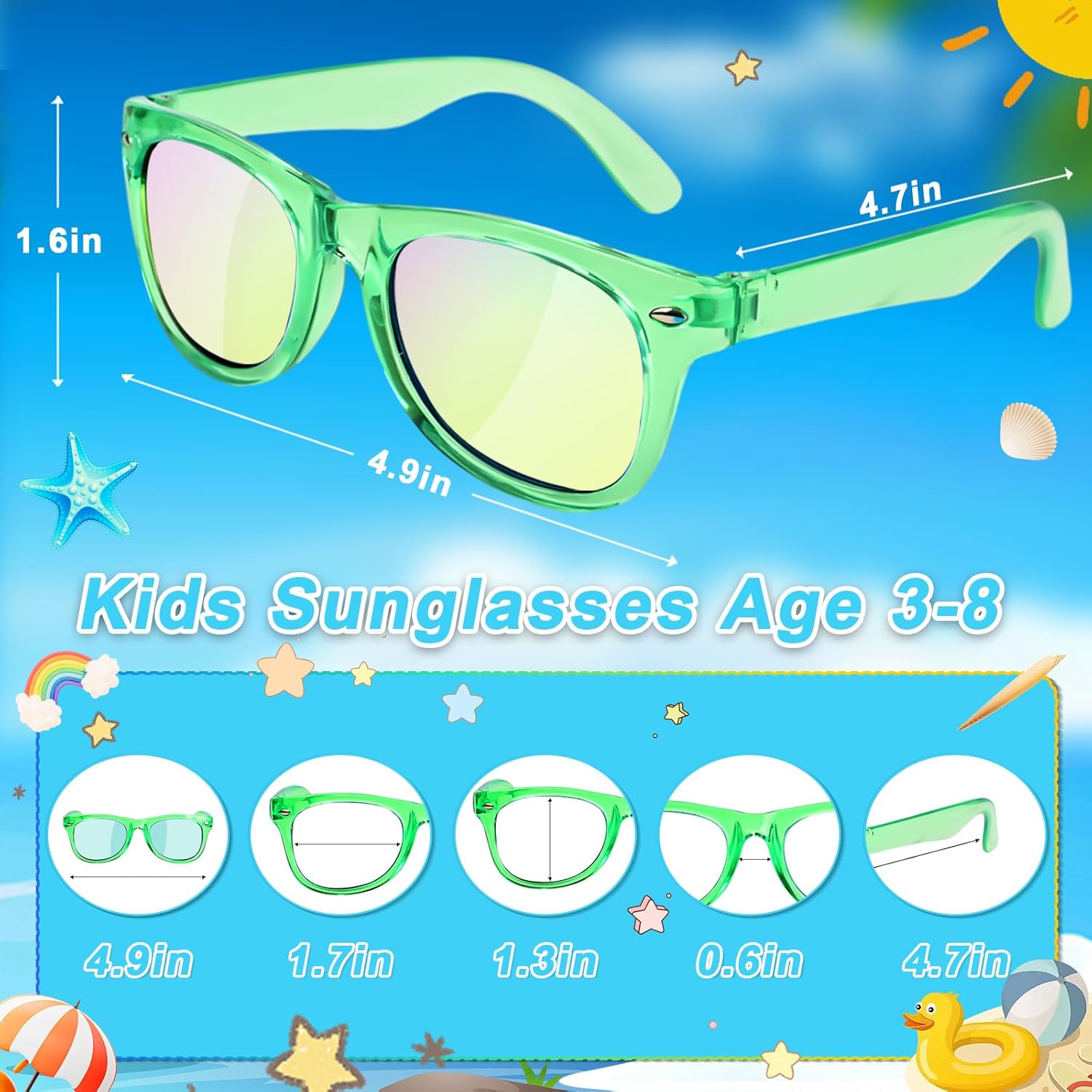 Kids Sunglasses Bulk Party Favors 32 Pack