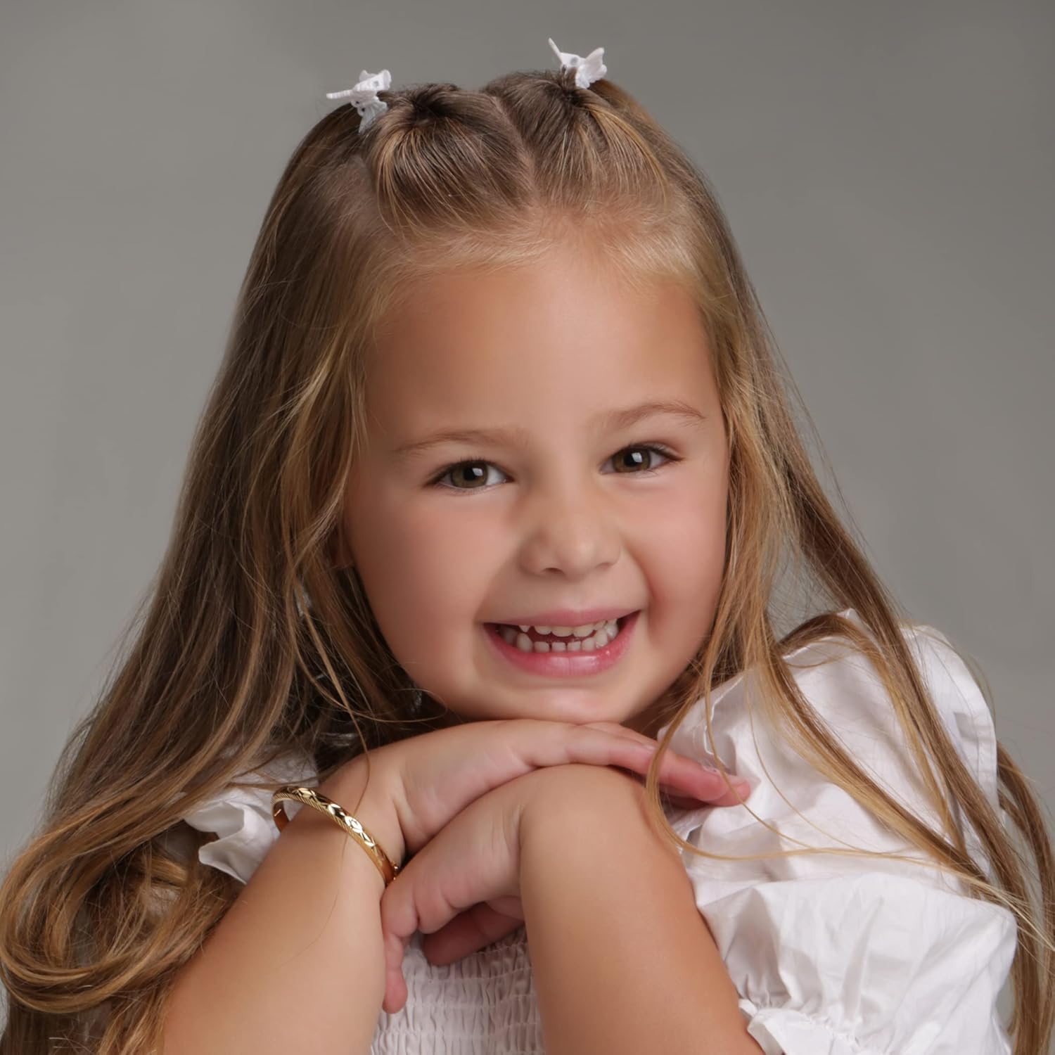 Precious Pieces 14K Gold-Plated Bangle Bracelet for All Ages