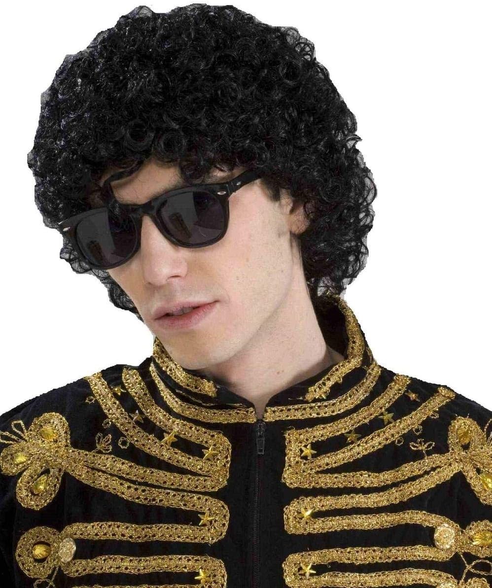 FORUM Novelties Michael Jackson Popstar Afro Wig - One Size