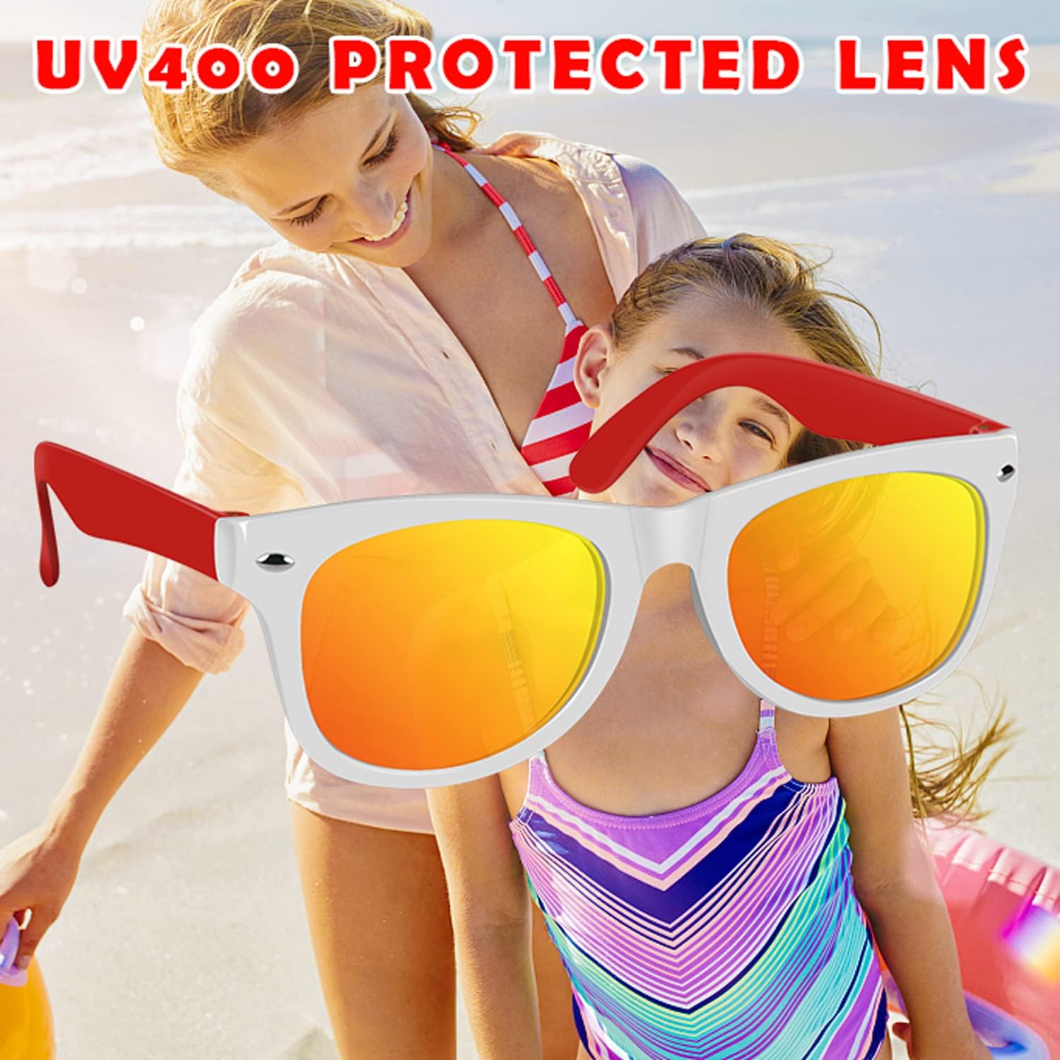24 Pack Kids Sunglasses with UV400 Protection