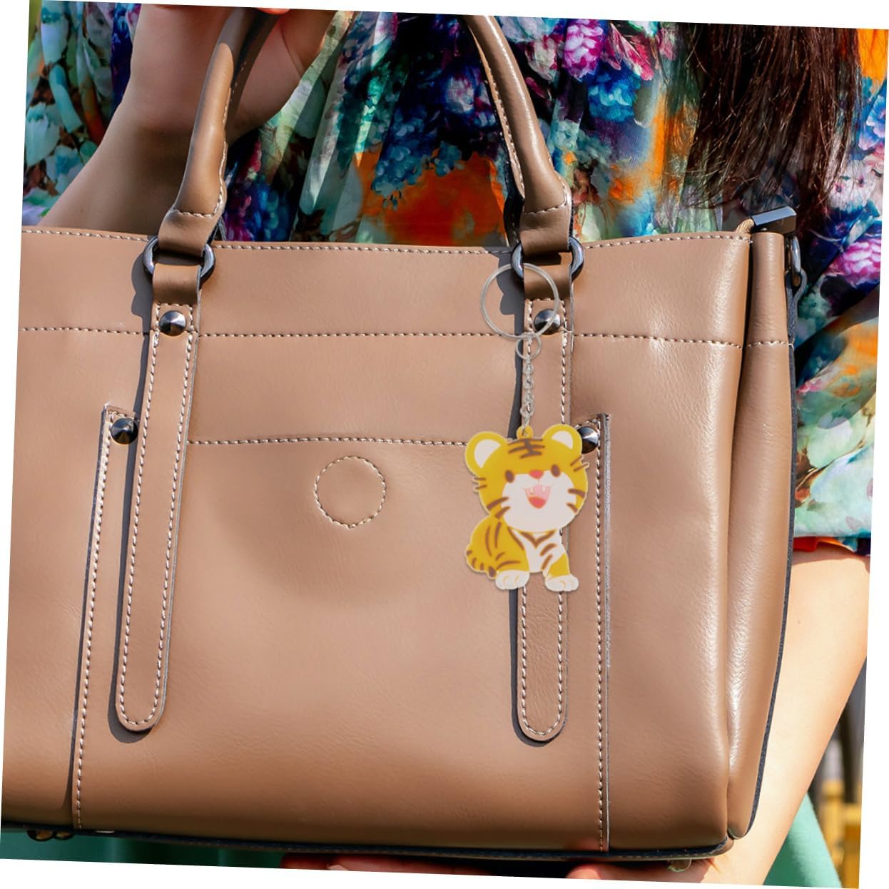 30 Sets Adorable Tiger Keychains for Bags and Key Rings