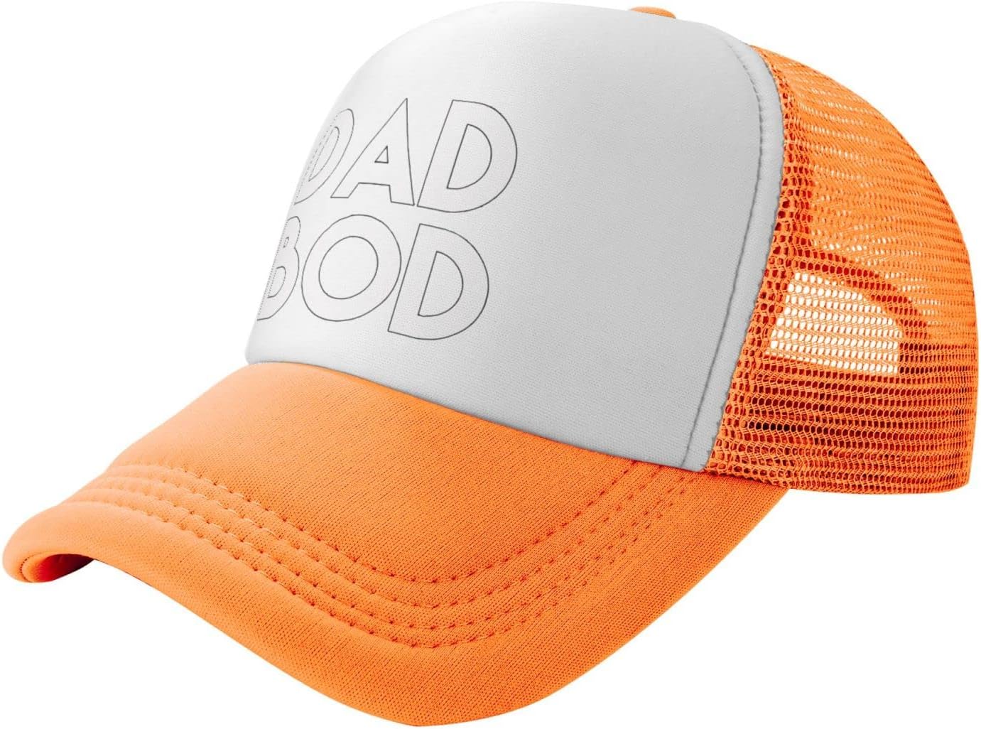 YGXZ Orange Baseball Cap Adjustable Fitted Hat for Men Women