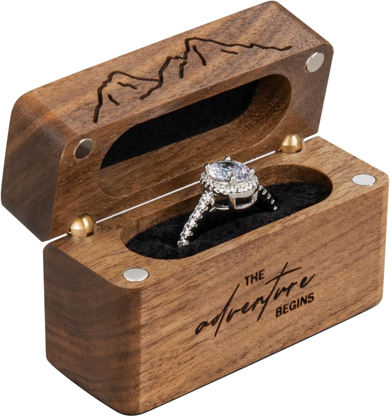 Wislist Ring Bearer Box for Wedding Ceremony