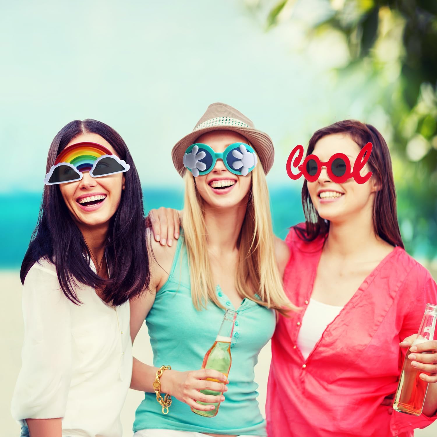 Funny Party Sunglasses 12 Pack Novelty Glasses