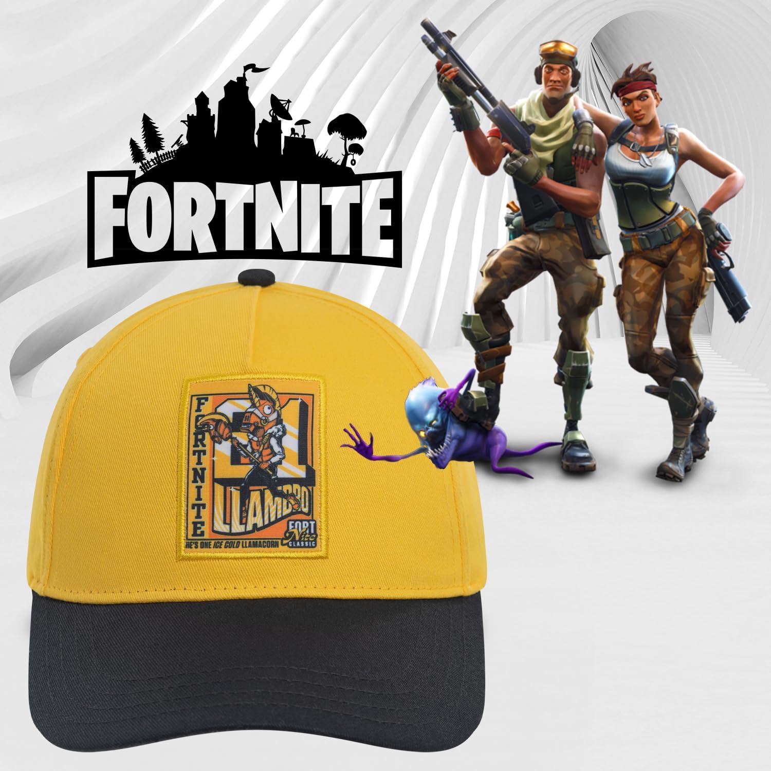 Fortnite Baseball Cap for Boys Fitted and Comfortable