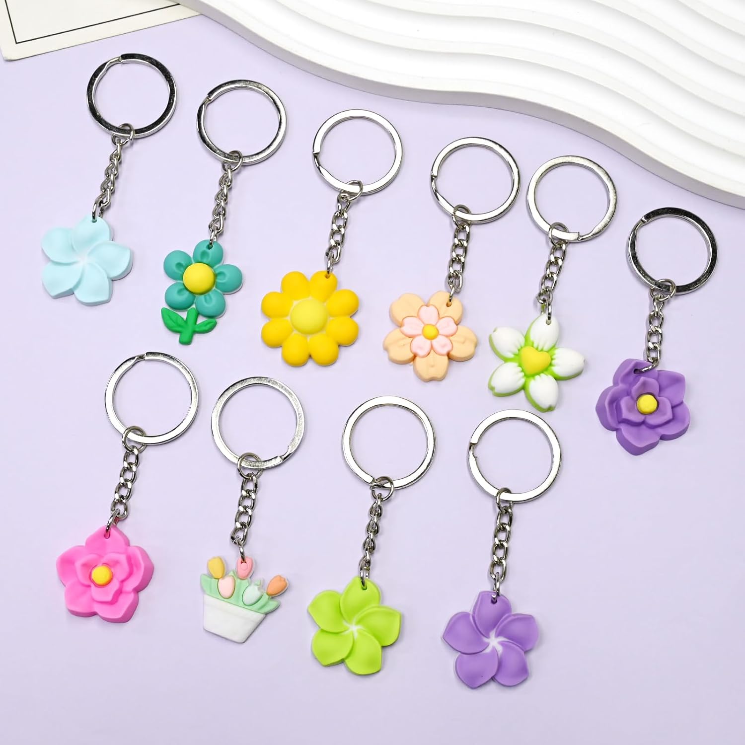 Cute Keychains Bulk for Girls Backpack Decor