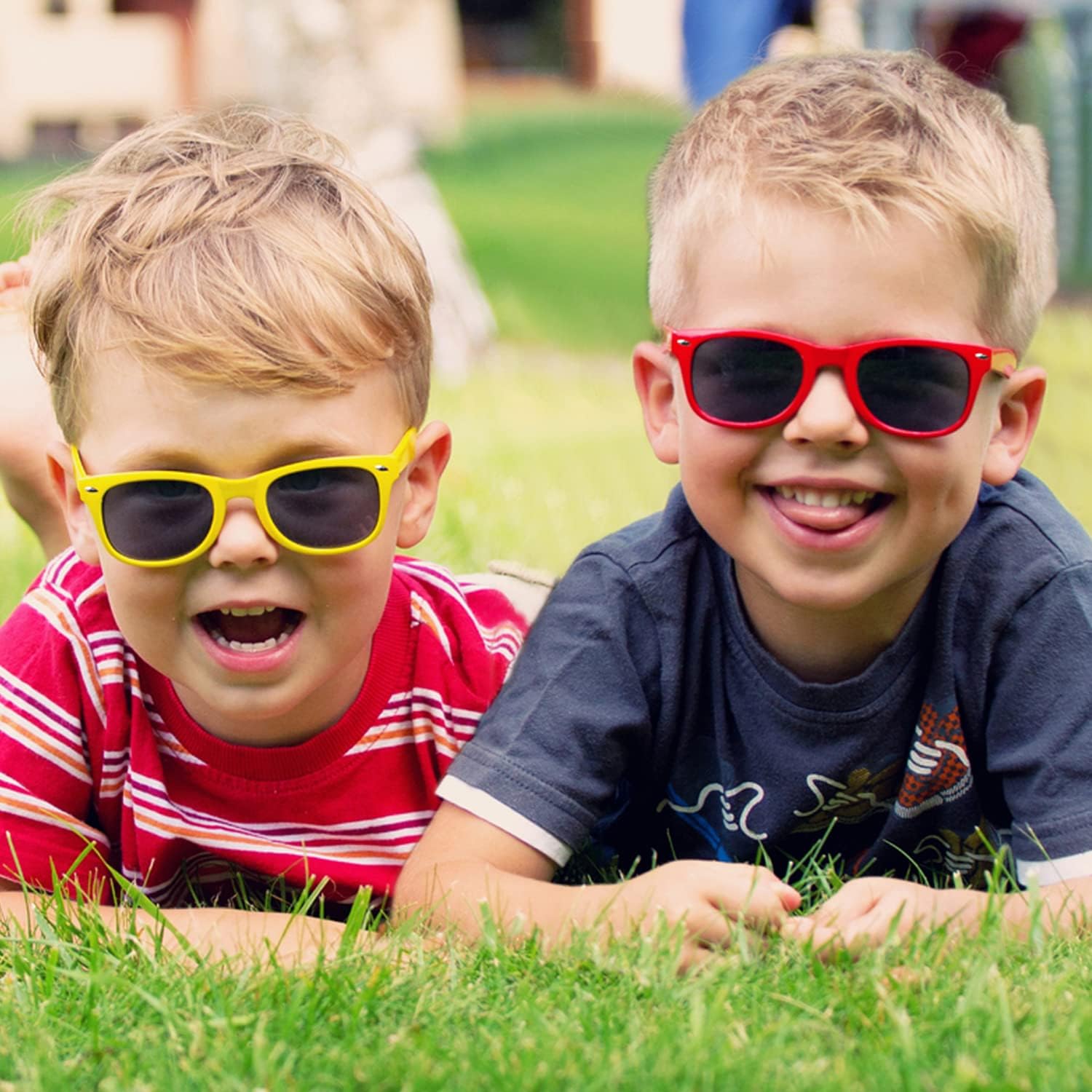 Pibupibu Kids Neon Sunglasses Pack of 8