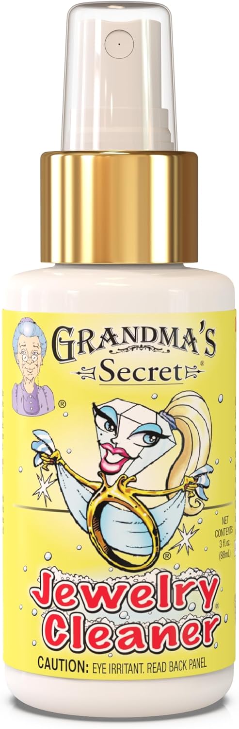 Grandmas Secret Jewelry Cleaner Liquid - Ammonia Free 3 oz