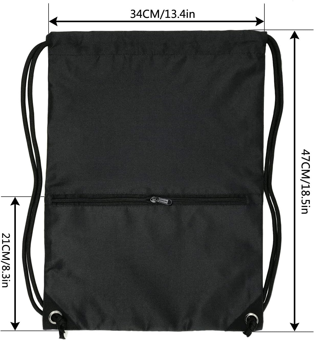 HOLYLUCK Drawstring Backpack Bag for Gym and Sports