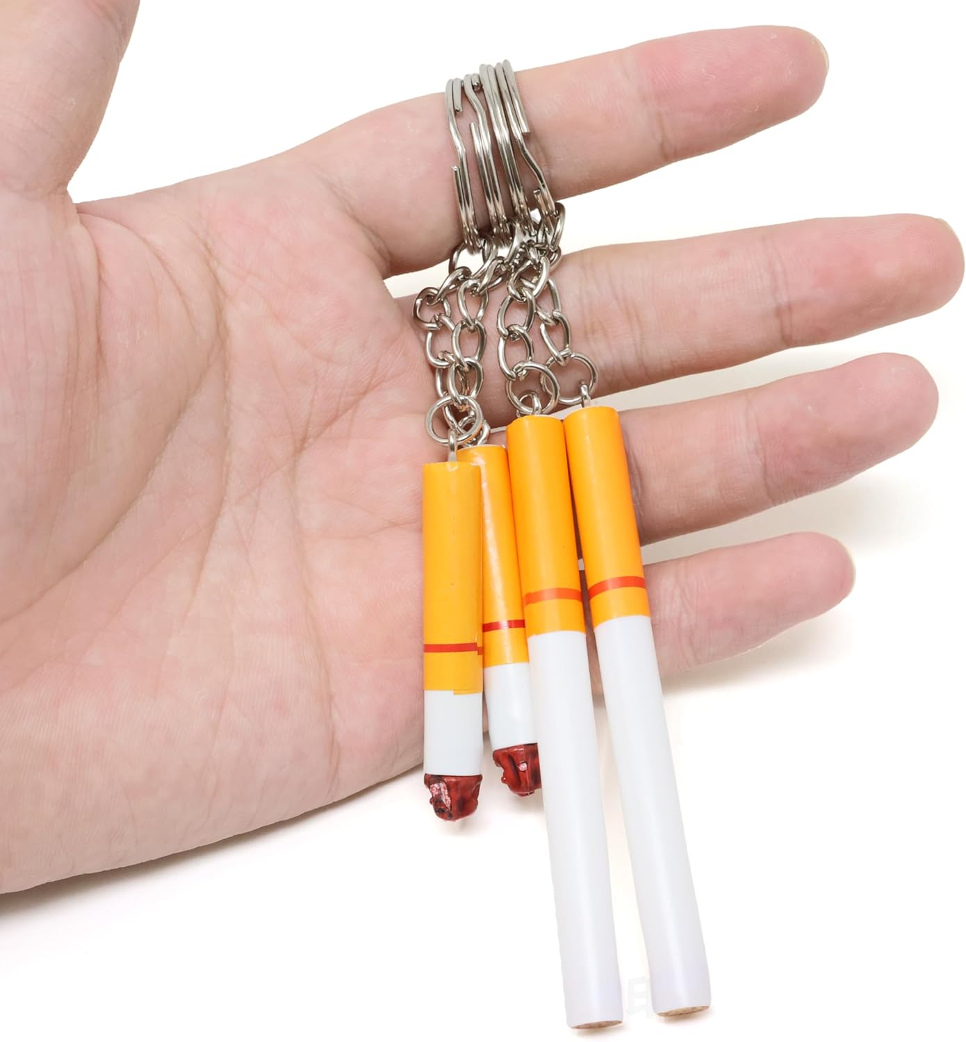 Honbay 12pcs Funny 3D Resin Cigarette Keychains