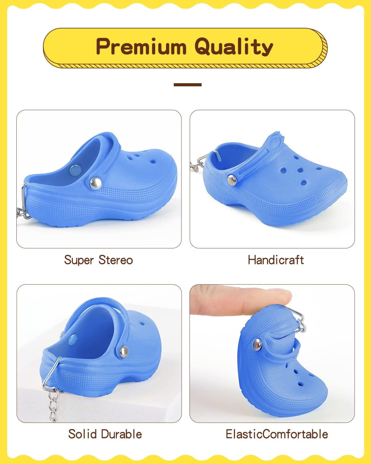Cute Shoe Keychains Bulk for Women Men Kids Party Favors