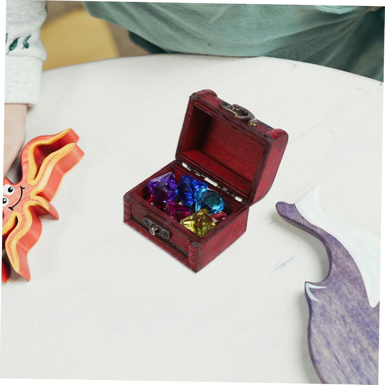 Jewel Treasure Box Acrylic Gems Toy Set