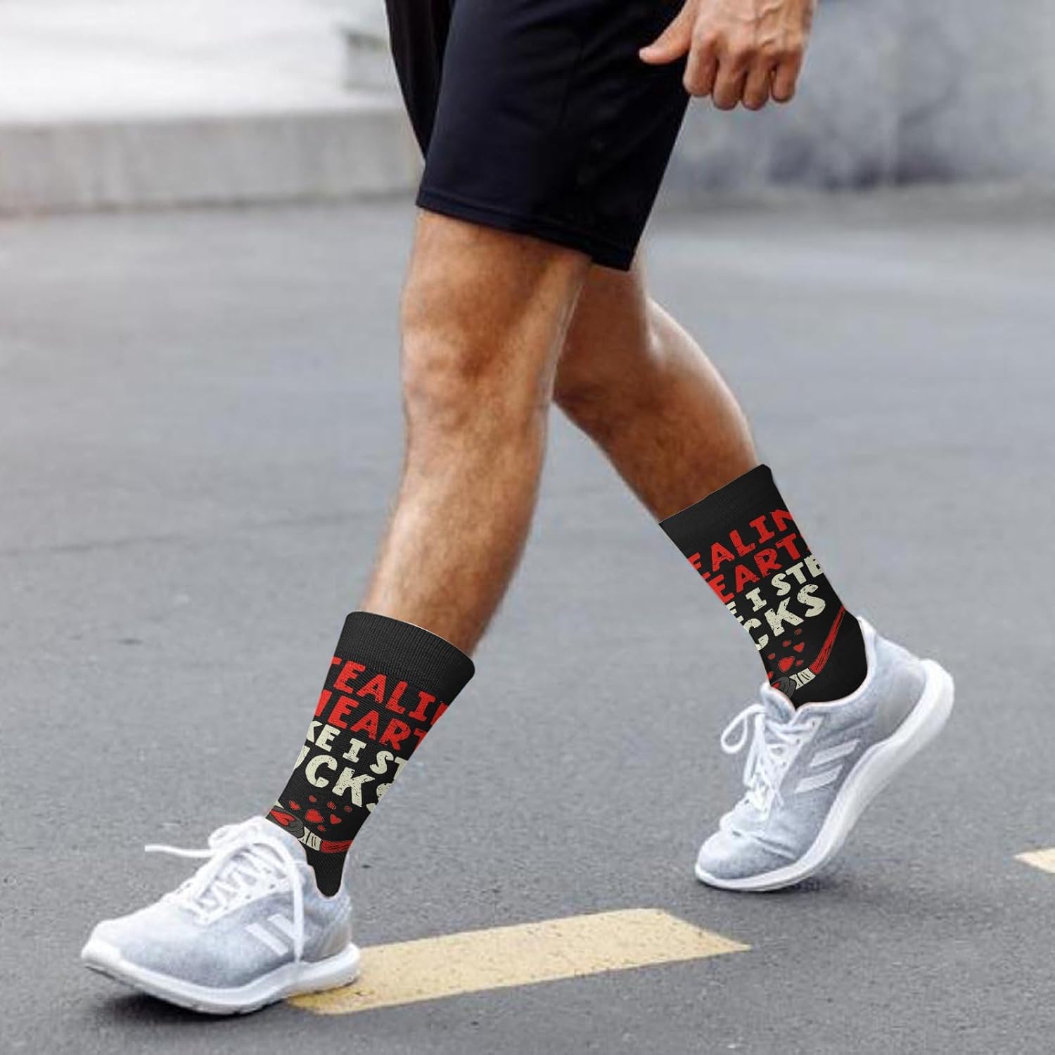 Cool and Crazy Style Hockey Dress Socks for Boys