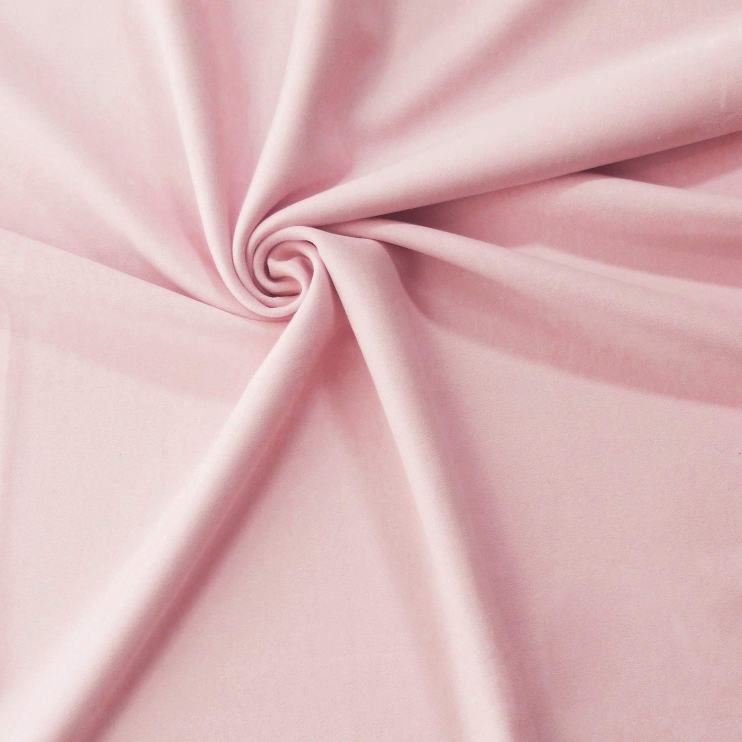 American Baby Company Ultra Soft Microfiber Ruffled Mini Crib Skirt Blush Pink