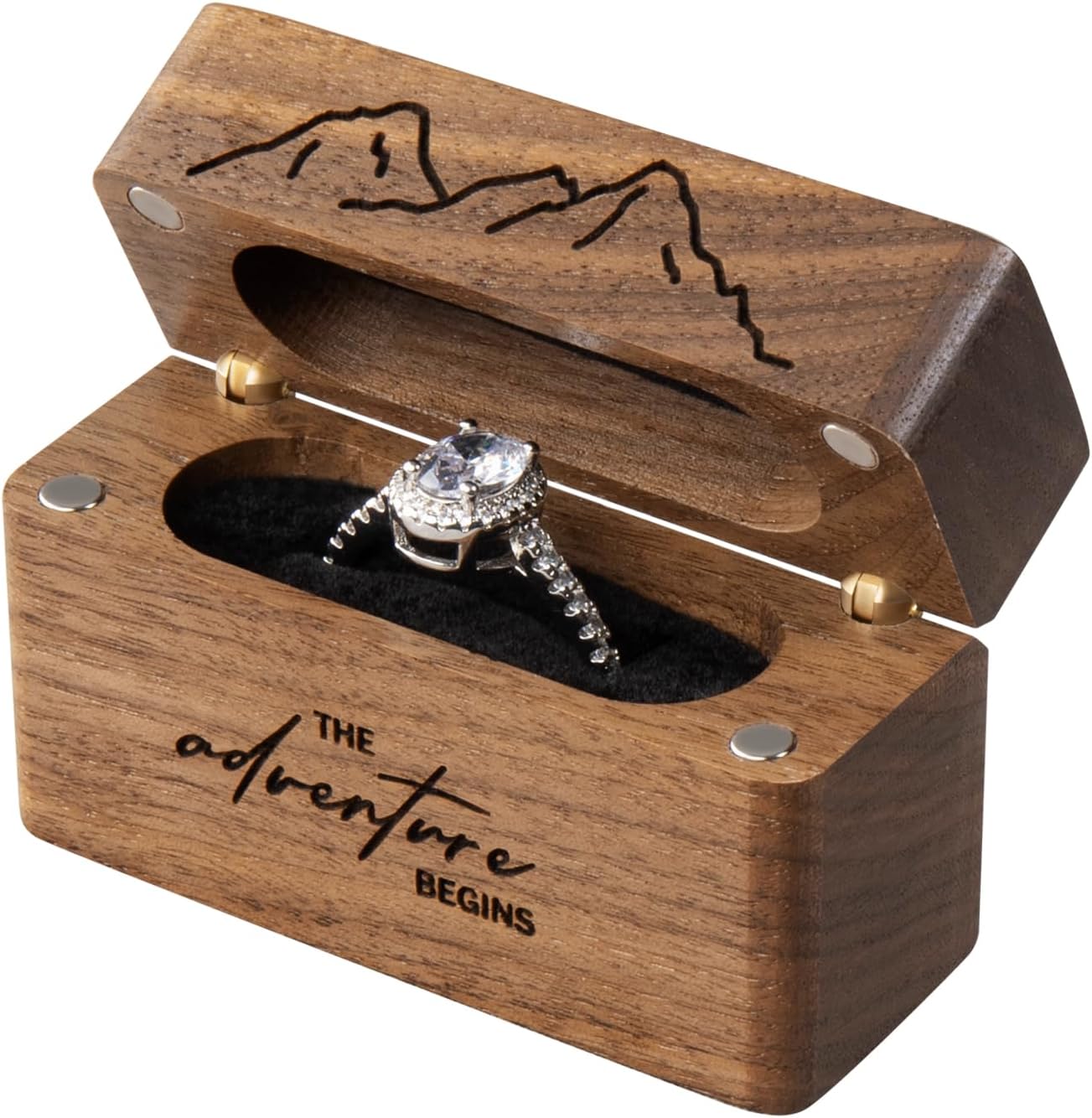Wislist Ring Bearer Box for Wedding Ceremony