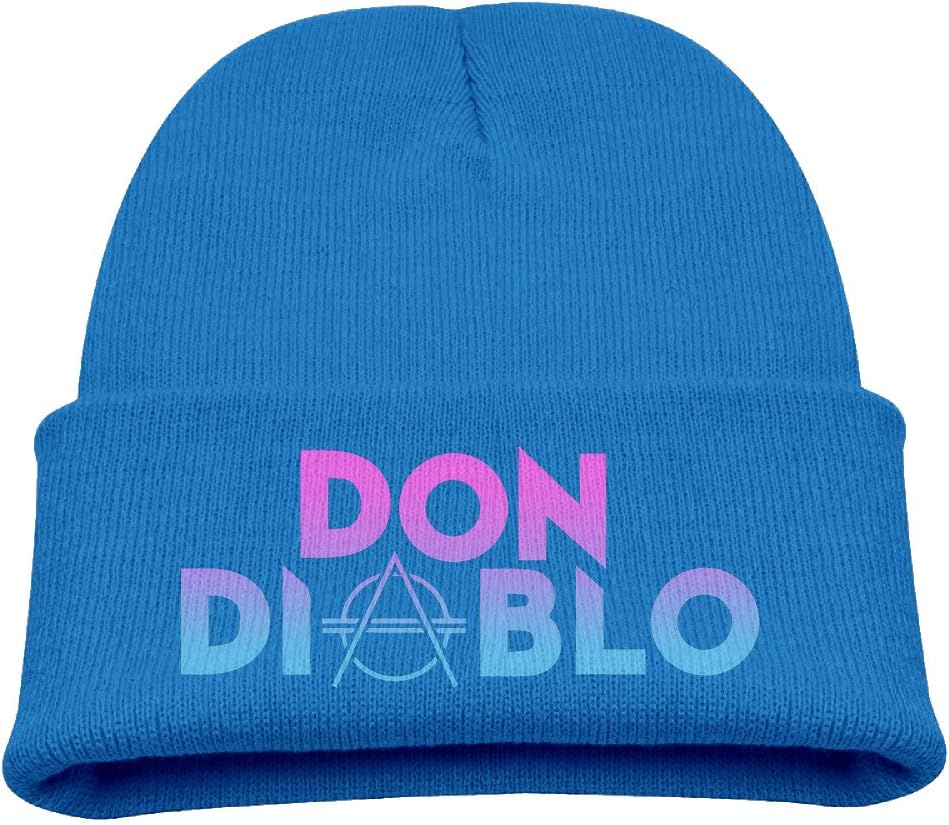 Beanie Hat Cap Winter Warm Kids Royal Blue