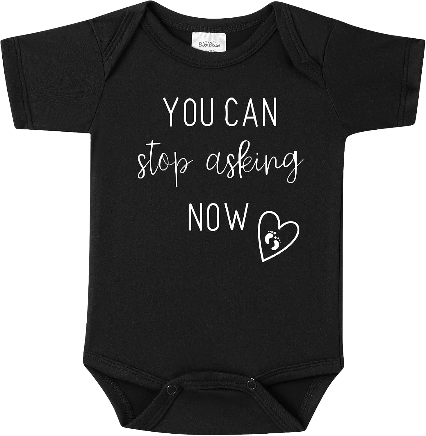 You Can Stop Asking Now Pregnancy Announcement Onesie